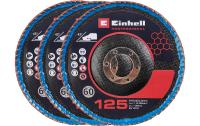 3x 125mm Flap Discs Curved