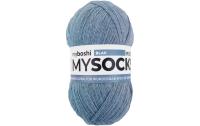 myboshi mysocks Merino Melange Blau