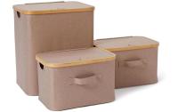 Lumaland Bambus Aufbewahrungsbox Set 3 Stk.