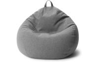 URBANARA Sitzsack 120l grau Basic-Comfort