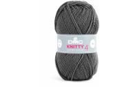 DMC Wolle Knitty 4 Mini, grau-blau melliert