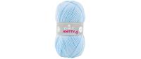 DMC Wolle Knitty 4 Mini, hellblau