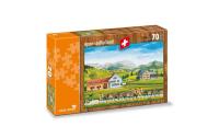 70 Teile Puzzle Appenzellerland
