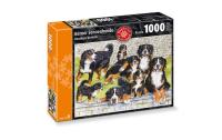 1000 Teile Puzzle Berner Sennenhunde