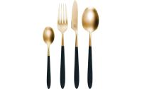 Sola Gaya Exeter Schwarz Besteckset 24tlg