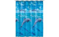 Kleine Wolke Duschvorhang Dolphin