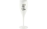 Koziol Sektglas Ich feiere das Leben, 100ml
