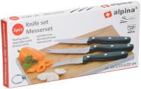 Alpina Kochmesser-Set, 3-teilig