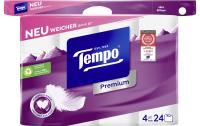 Tempo Toilettenpapier 4-lagig weiss 24x120