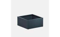 Metal Planter Low Cube 100x100x50cm