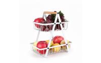 relaxdays Obst Etagere 2 Etagen