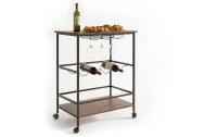 relaxdays Servierwagen für Wein