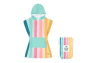 Dock& Bay Poncho 3-5 Coastal Candy