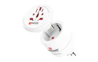 SKROSS Combo-Reiseadapter World- CH IT BRA