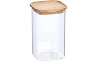 Zeller Present Vorratsdose Bambus stapelb.
