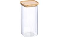 Zeller Present Vorratsdose Bambus stapelb.