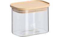 Zeller Present Vorratsdose Bambus stapelb.