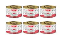 Grau Cat Kitten Rind+Pute+Karotte 6x200gKIT