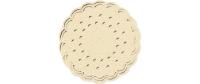 Duni Untersetzer Rund 7.5cm cream