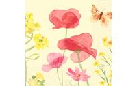 Duni Servietten 3-lagig Poppy Field