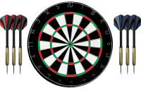 KOOR Dartscheiben-Set 18 Zoll