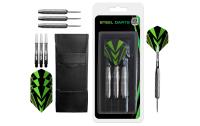 KOOR Stahl Dart Set 23 g silber