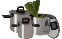 Dublin XL Edelstahl-Kochgeschirrset