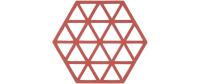 Zone Topfuntersetzer Triangles, Burned Red