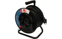 Kabelrolle 3x Typ 13 IP55 33m schwarz