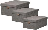 House Nordic Aufbwahrungsboxen Noto, 3erSet
