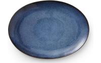 Bitz Schale 45x35 cm, Schwarz-Blau