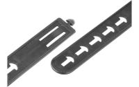 Kabelbinder schwarz 130mm x 15.5mm lösbar