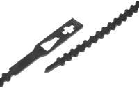 Kabelbinder schwarz 234mm x 5.5mm lösbar