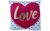 Dameco Kisen gefüllt Love, 30x30 cm