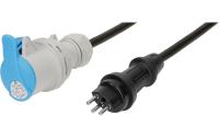 CEE Adapterkabel sz Typ 23 IP55/CEE16-3