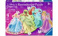 4 in a box Shaped Puzzle Disney Princess