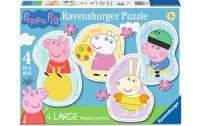 4 in a box Shaped Puzzle Peppa Pig