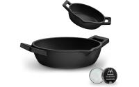 Eingebrannte runde Mini-Pfanne 2 set