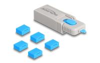 Delock USB Port Blocker Set, USB-A, 5 Stk