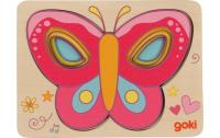 Schichtenpuzzle Schmetterling