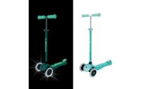 GLOBBER, Scooter Primo Plus Glow Lights Grü