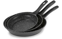 BRATmaxx Karbonstahl Pfannen set 20/24/28cm