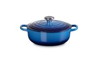 LE CREUSET Bräter SIGNATURE 24cm Azure