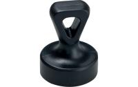 Berec Griffmagnet mit Öse, schwarz, 2-er
