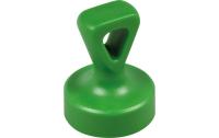 Berec Griffmagnet mit Öse, grün, 2-er Set