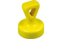 Berec Griffmagnet mit Öse, gelb, 2-er Set