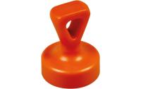 Berec Griffmagnet mit Öse, orange, 2-er