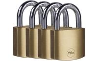 Vorhängeschloss Messing Y110B 4er Set 40/22
