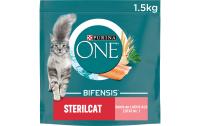 Purina ONE, Trockenfutter Sterilcat Lachs 1