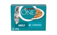 Purina ONE Adult Fisch 8x85g